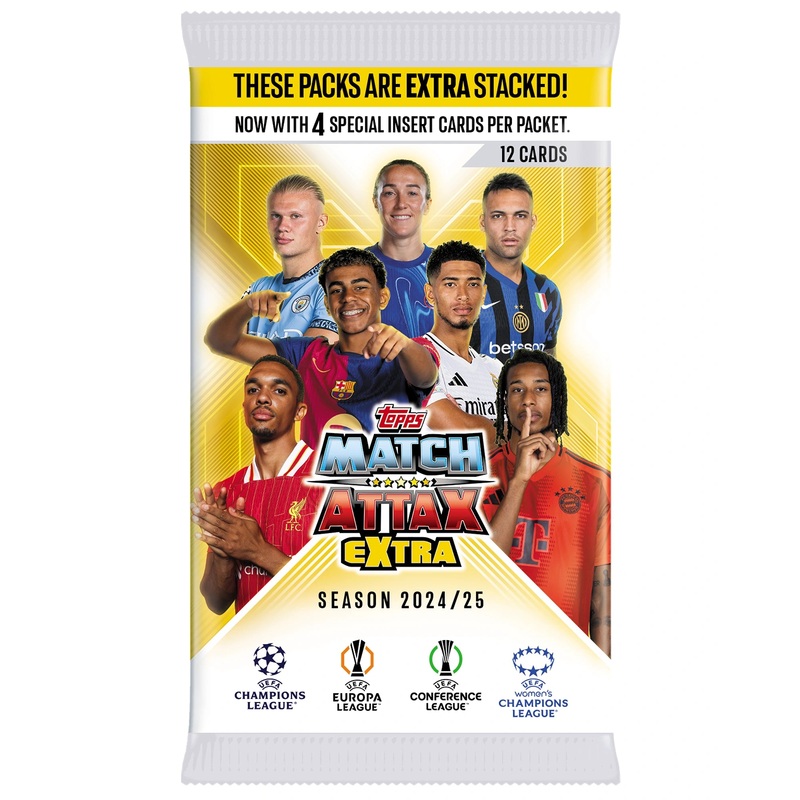 UEFA Match Attax EXTRA Champions League 2024/2025 Edition Trading Card - Assorted