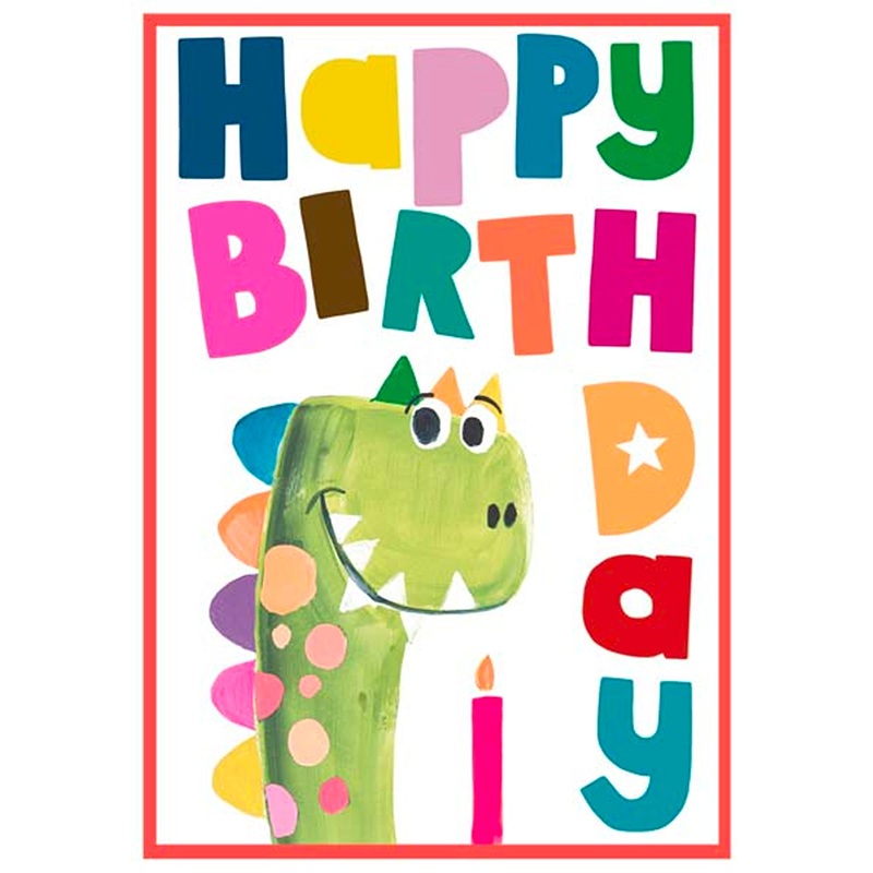 Waterlyn Paper Salad Happy Birthday Monster