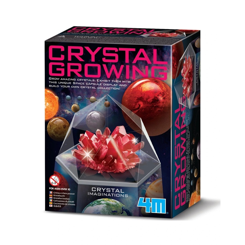 4M Crystal Growing Kit Space Gem Red