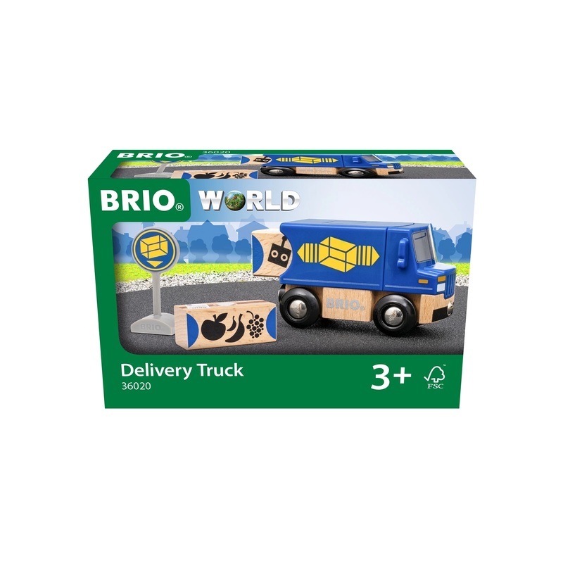 BRIO Delivery Truck 5 pieces
