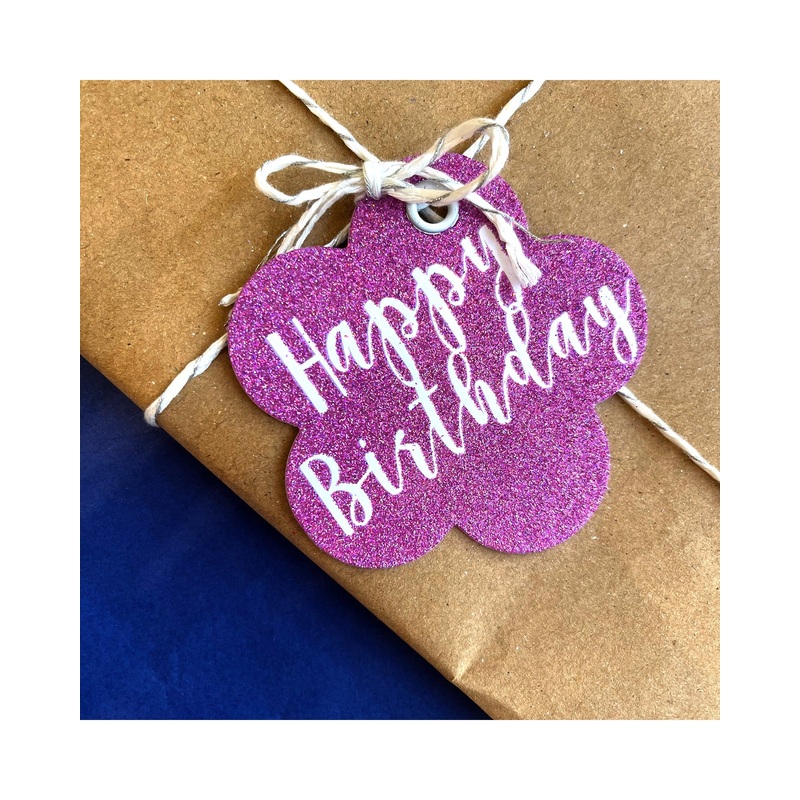 Candlebark Birthday Flower Tag