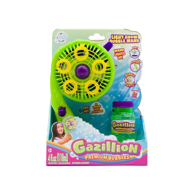 Gazillion Light Show Bubble Wand
