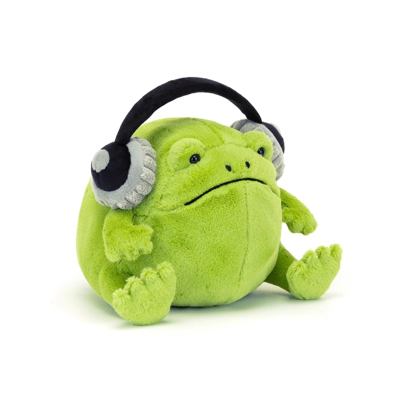 Jellycat Ricky Rain Frog Headphones