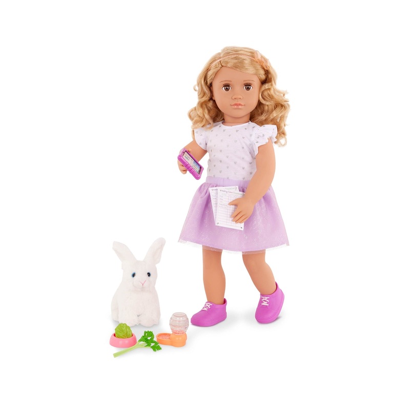 Our Generation Deluxe Pet Lover Doll with Book