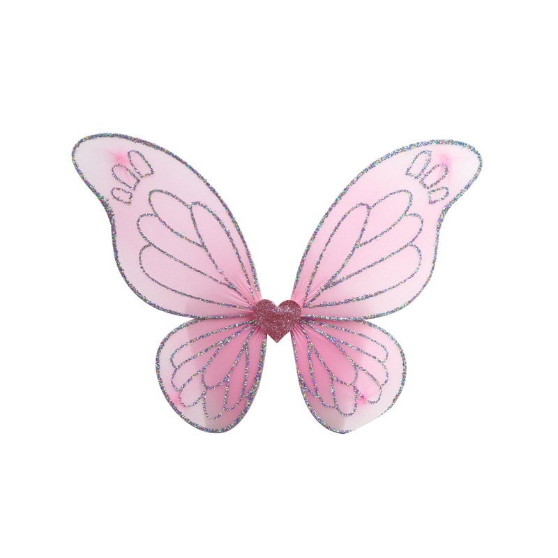 Pink Poppy Unicorn Dreamer Glitter Wire Wings