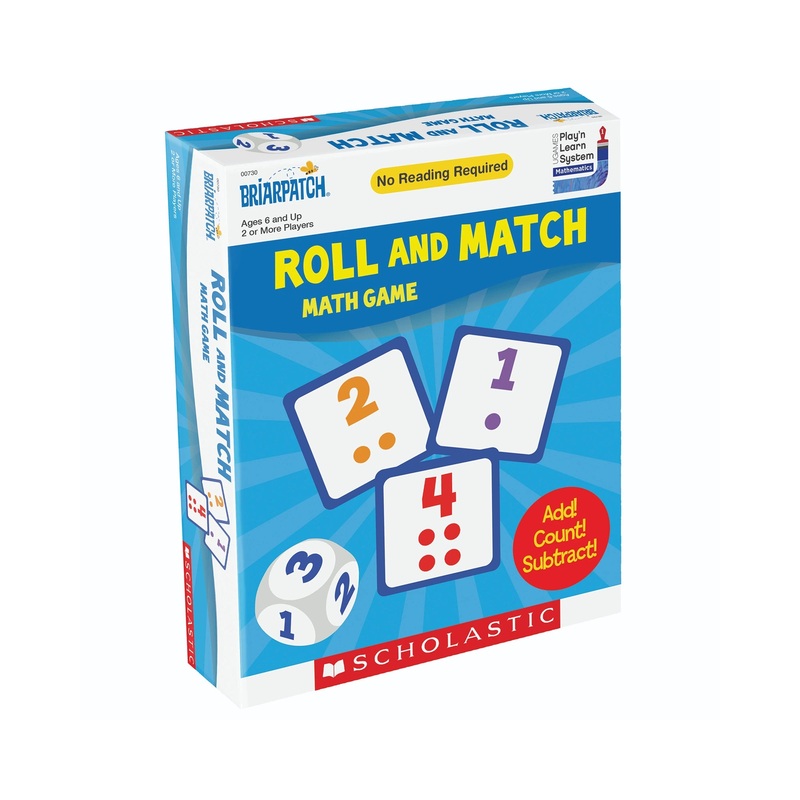 Scholastic Roll and Match Game