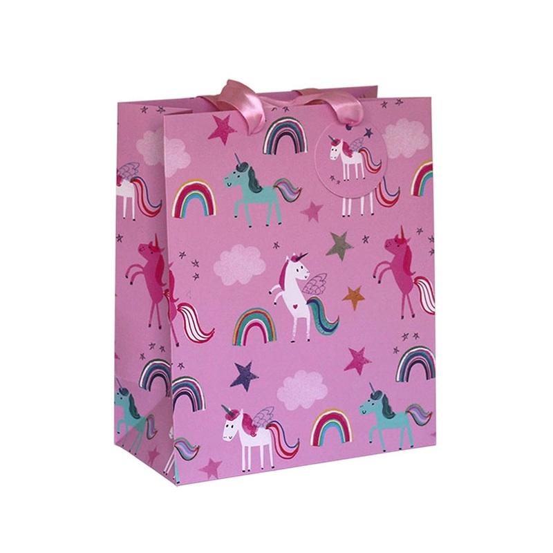 Waterlyn Unicorn Pink Large Gift Bag