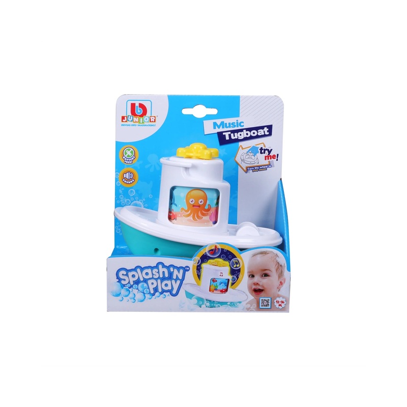 BB Junior Splash N Play Music Tugboat