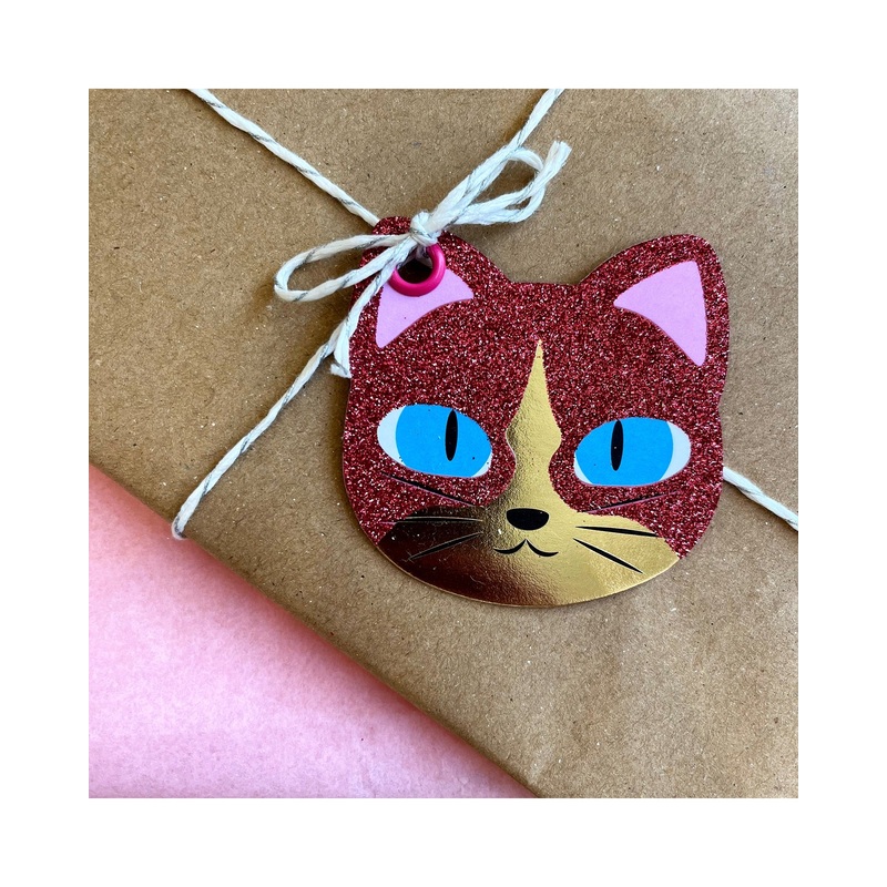 Candlebark Pink Kitty Tag