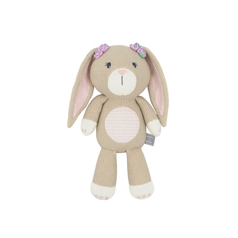 Knitted Toy Amelia the Bunny