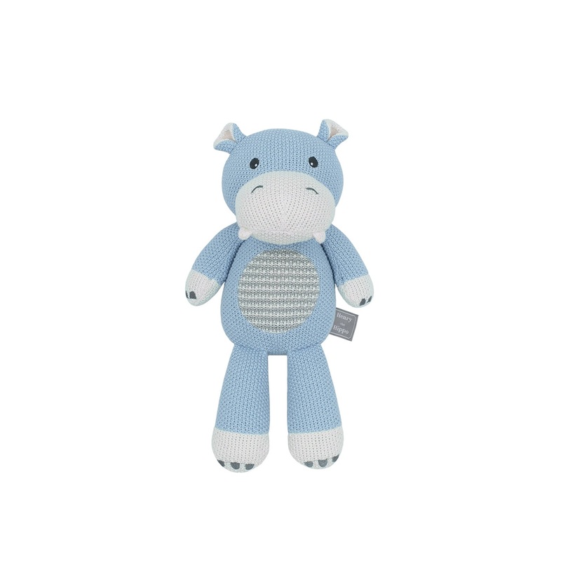 Knitted Toy Henry the Hippo