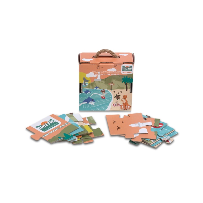 Mizzie Collectible Puzzles - Hopping Around New South Wales
