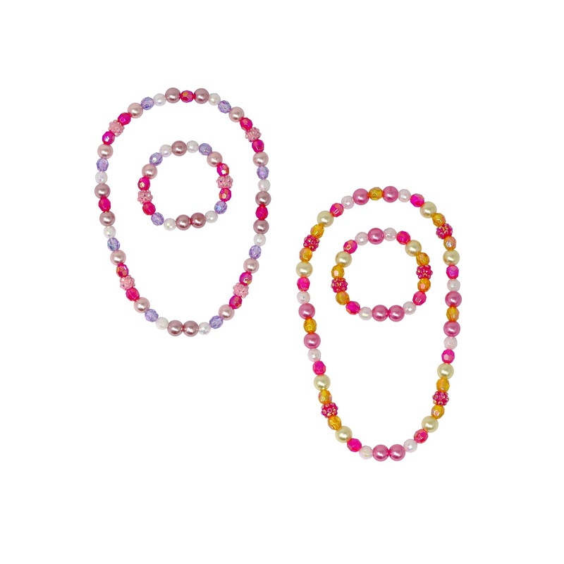 Pink Poppy Butterfly Friends Necklace / Bracelet Set - Assorted