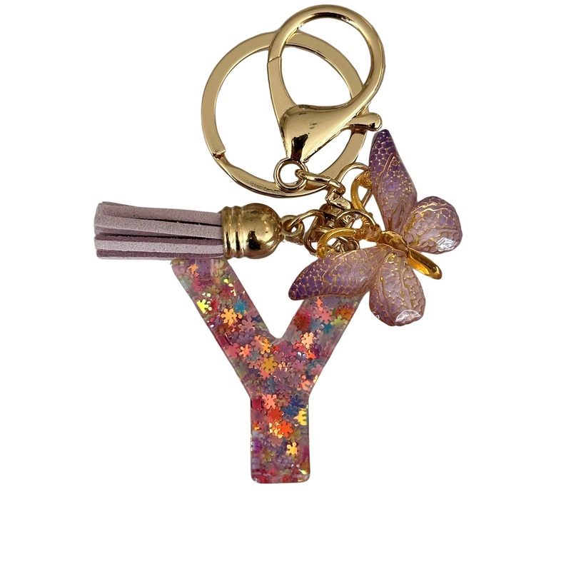 Sparkle Keyring Y