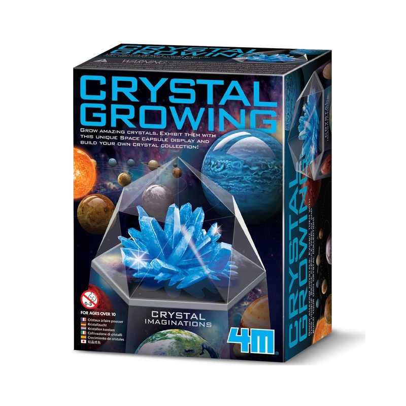 4M Crystal Growing Kit Space Gem Blue