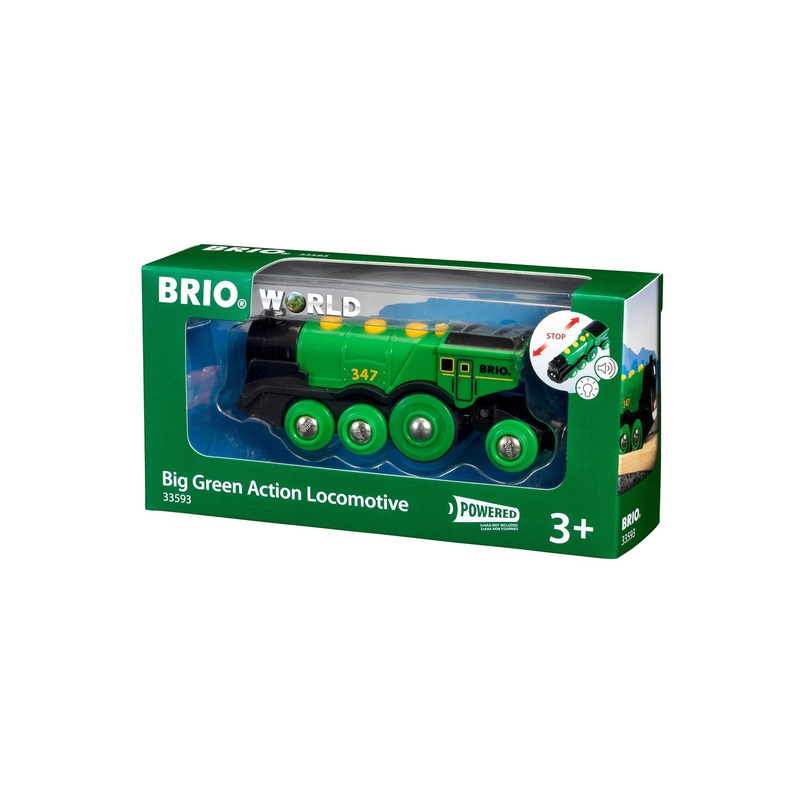 Brio Big Green Action Locomotive