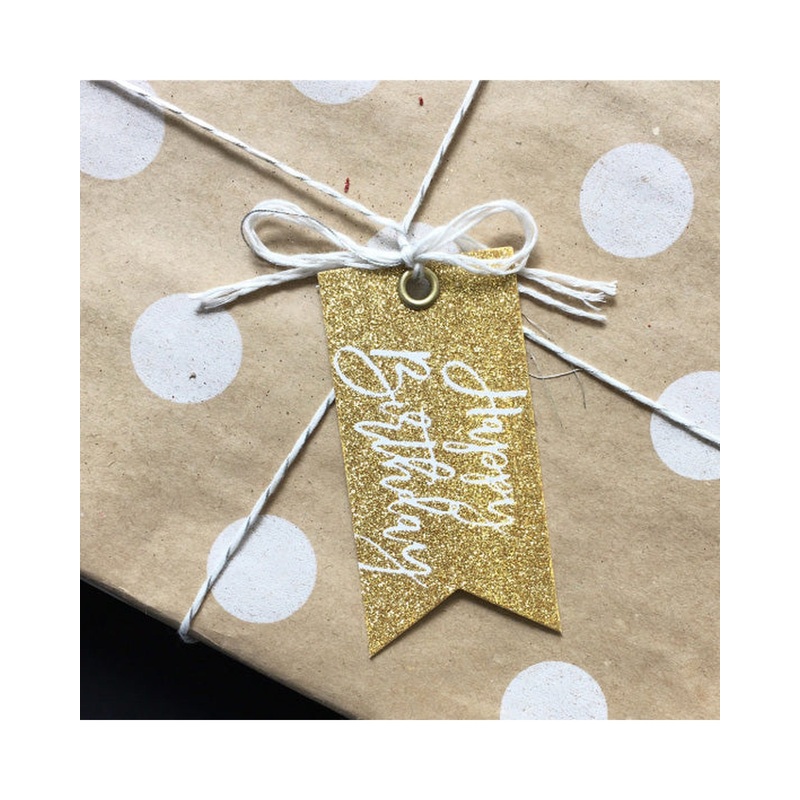 Candlebark Birthday Tag
