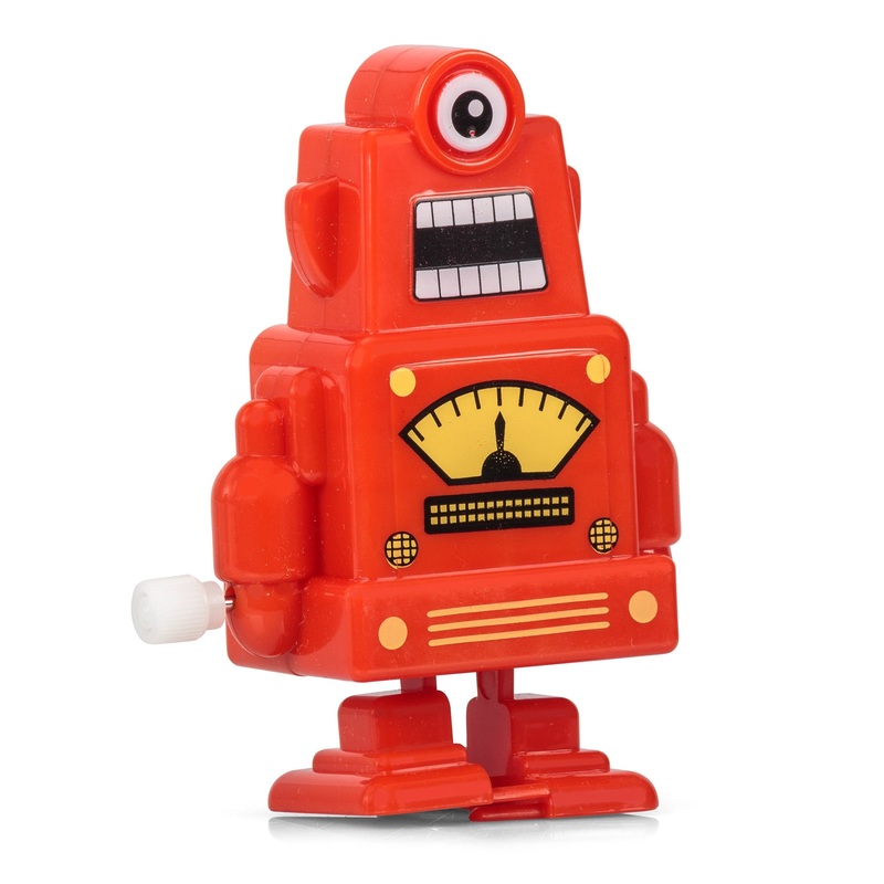 Fizz Fun Clockwork Robot - Assorted