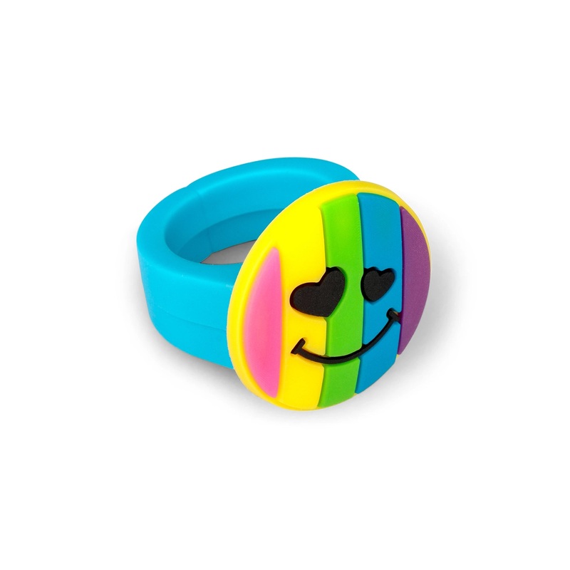Fizz Fun Rainbow Chunky Ring - Assorted