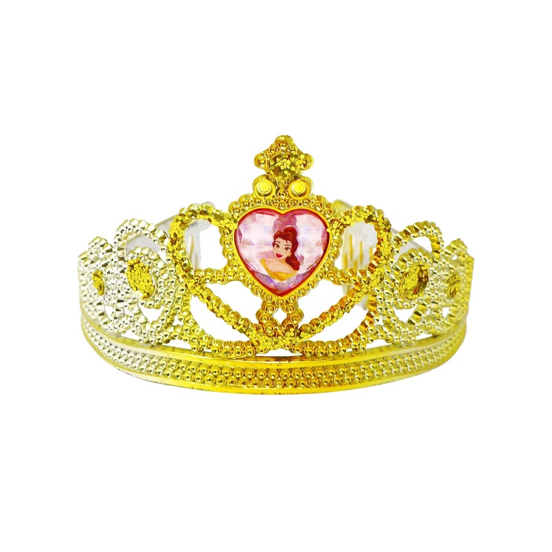 Pink Poppy Disney Belle Heart Crown