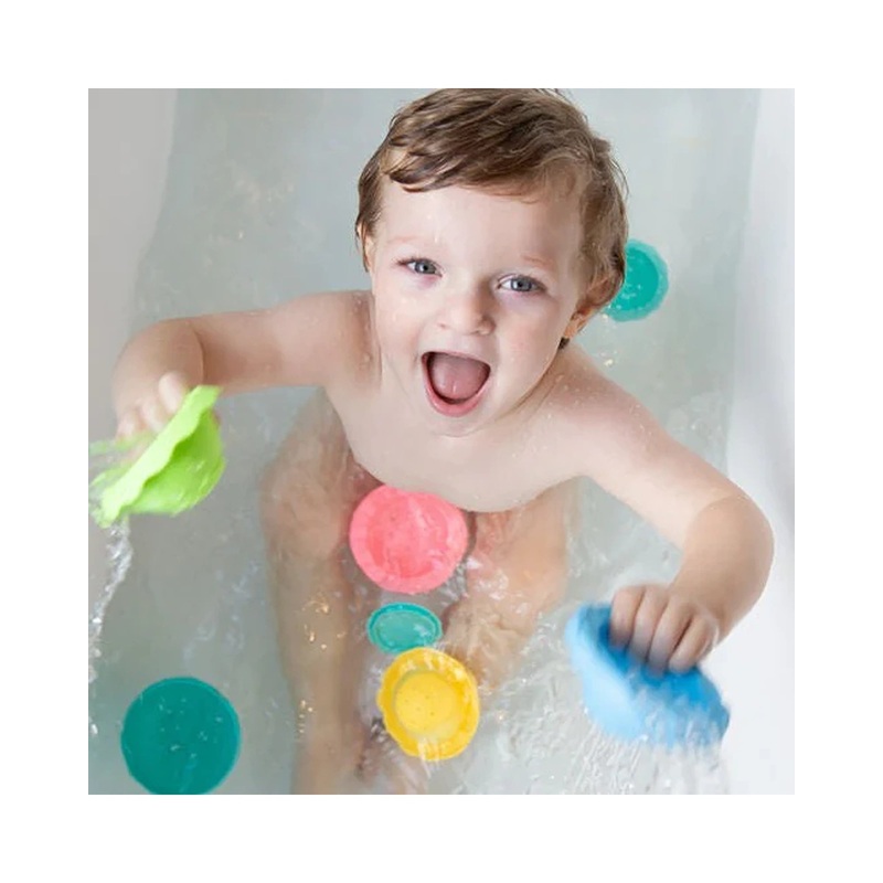 Tiger Tribe Stack and Pour Bath Egg Eco
