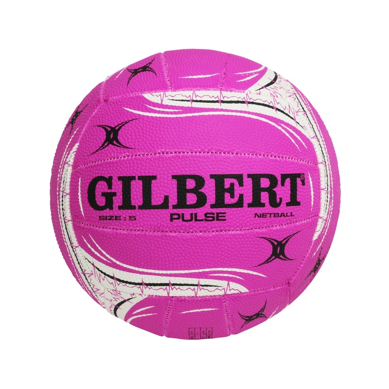 Gilbert Netball Pulse Netball 2022 Pink Sz5