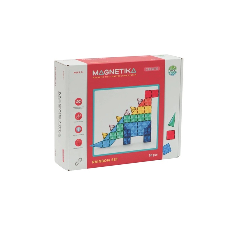 Magnetika Rainbow Set 58pcs