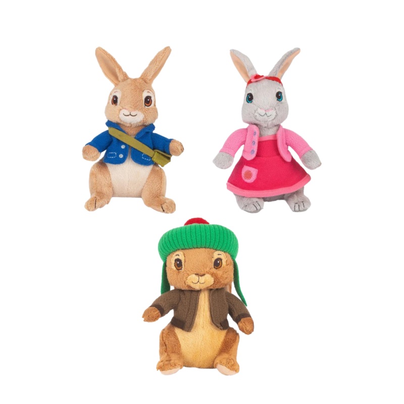Peter Lily and Benjamin Plush 22cm - Assorted