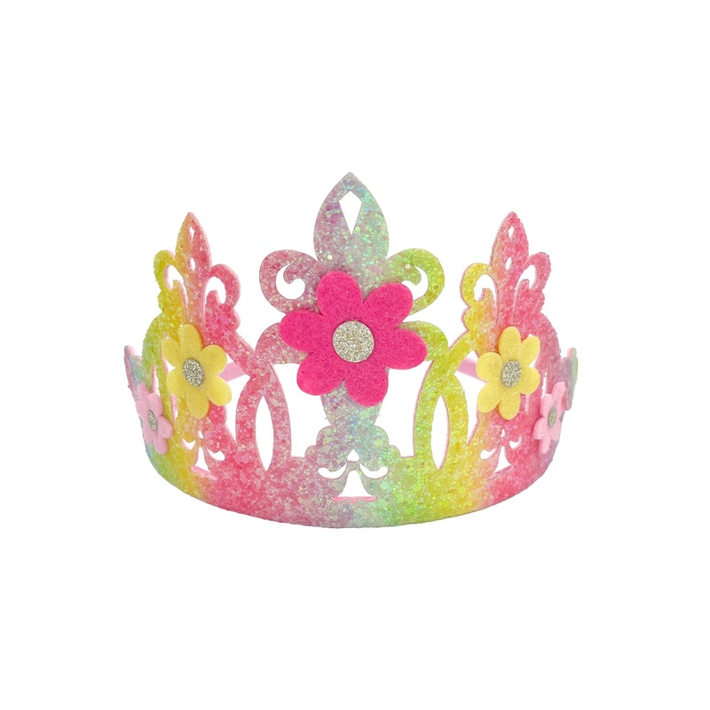 Pink Poppy Unicorn Fairy Crown