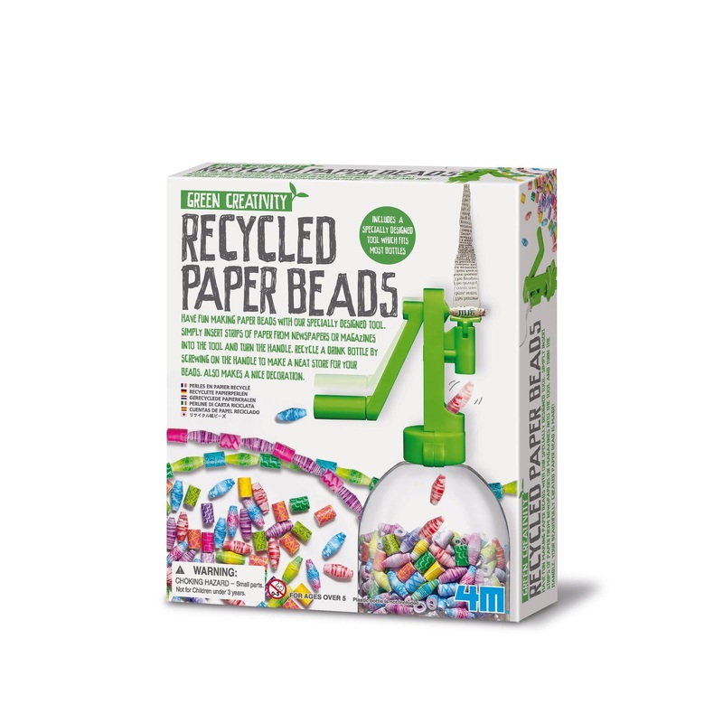 4M Green Science Recycled Paper Beads