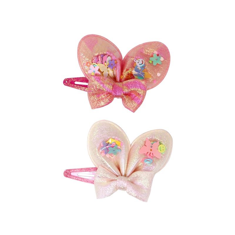 Kawaii Glitter Hair Clips