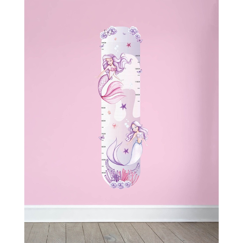 Mermaid Height Chart