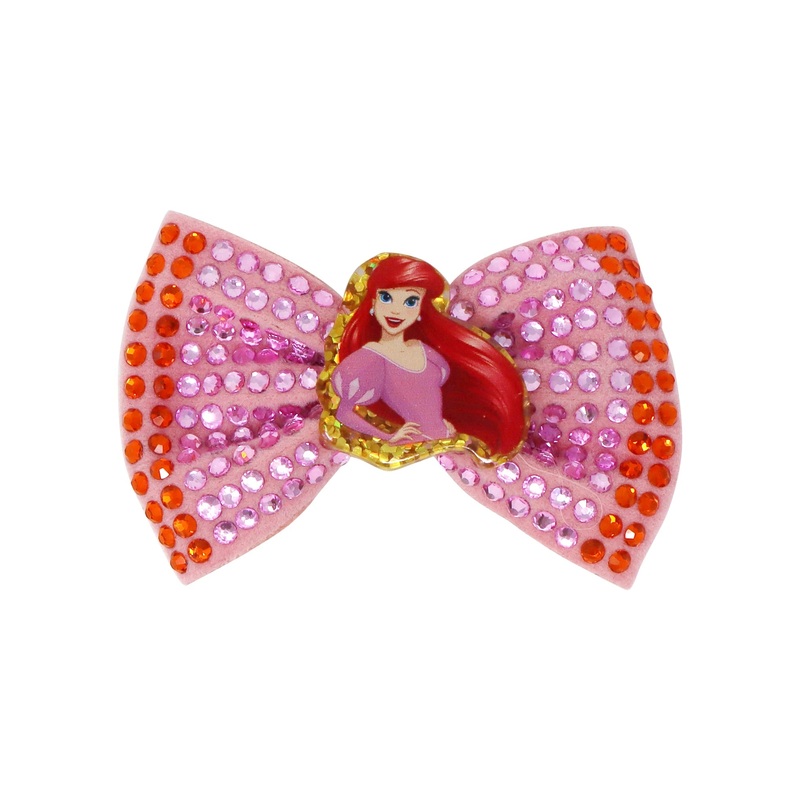 Pink Poppy Disney Ariel Hair Bow