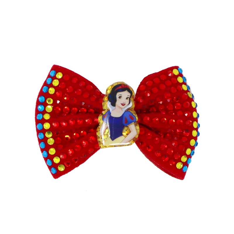 Pink Poppy Disney Snow White Hair Bow