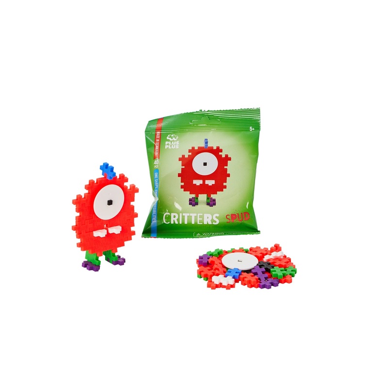 Plus Plus Critters - Assorted Spud Thump Girt Gub