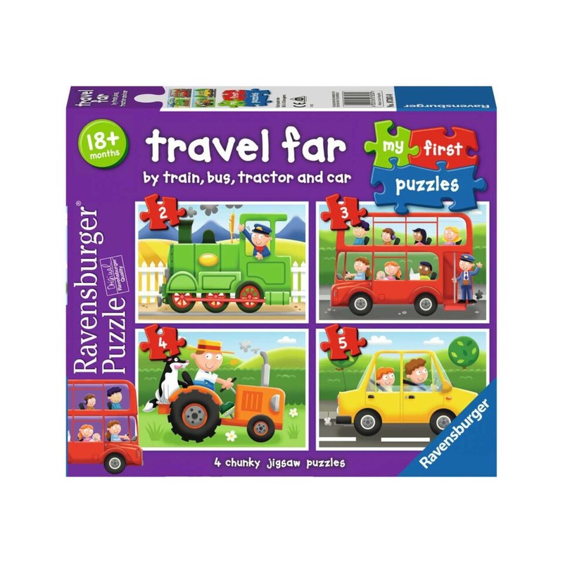 Ravensburger Travel Far My First Puzzle 2 3 4 5pc