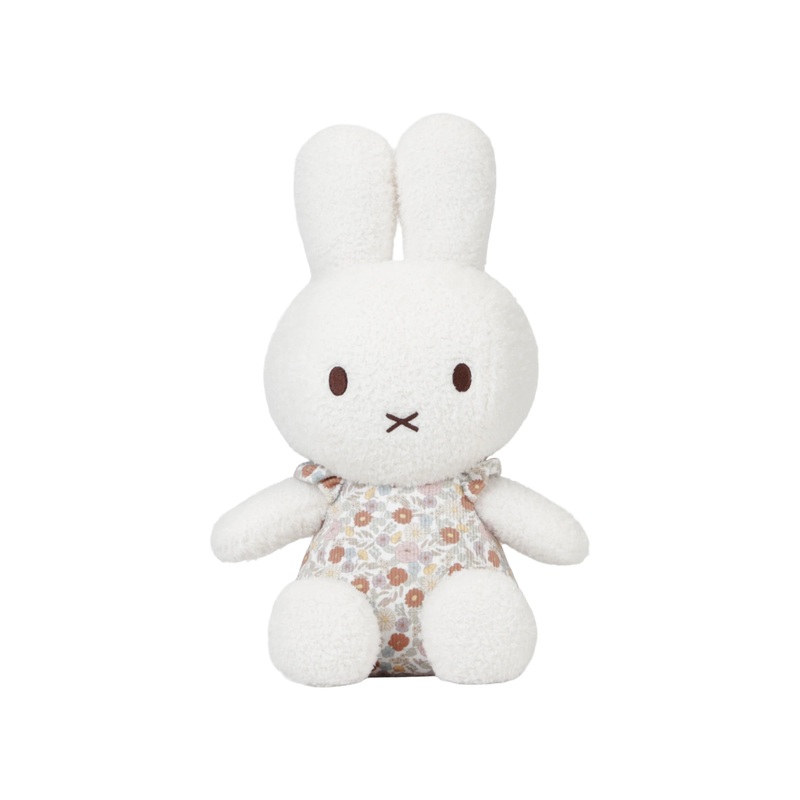 Soft Toy: Miffy Vintage Flowers 35Cm