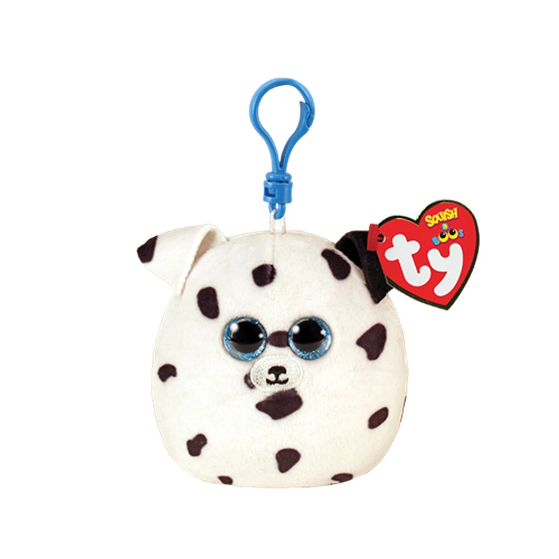 TY Squishy Beanies Clip Fetch Dog