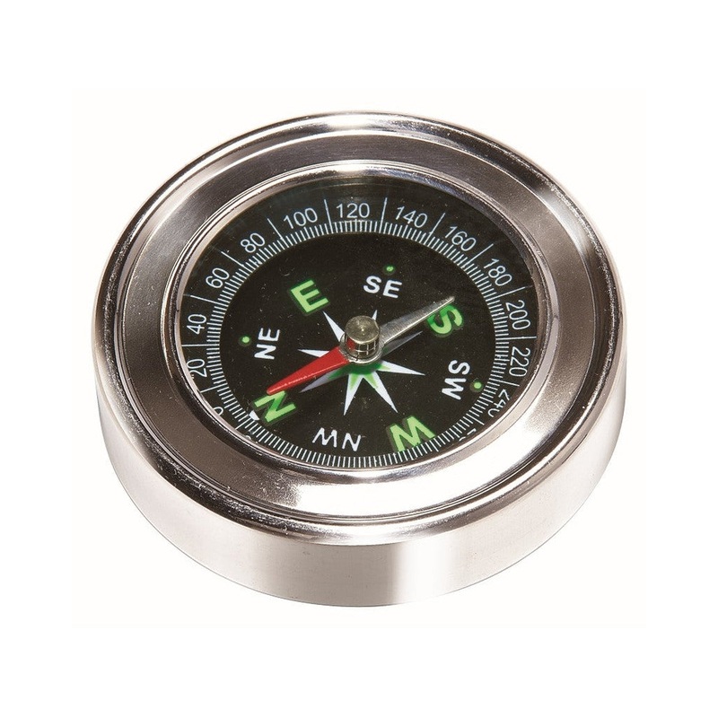 Wonderstuff Stainless Steel Compass