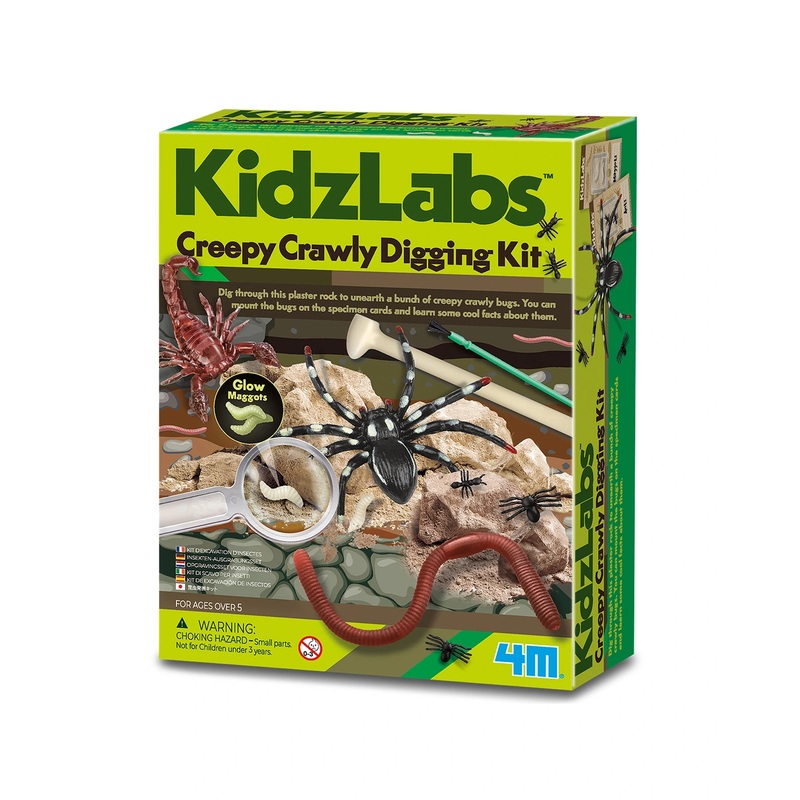 4M Kidz Labs Creepy Crawly Digging Kit