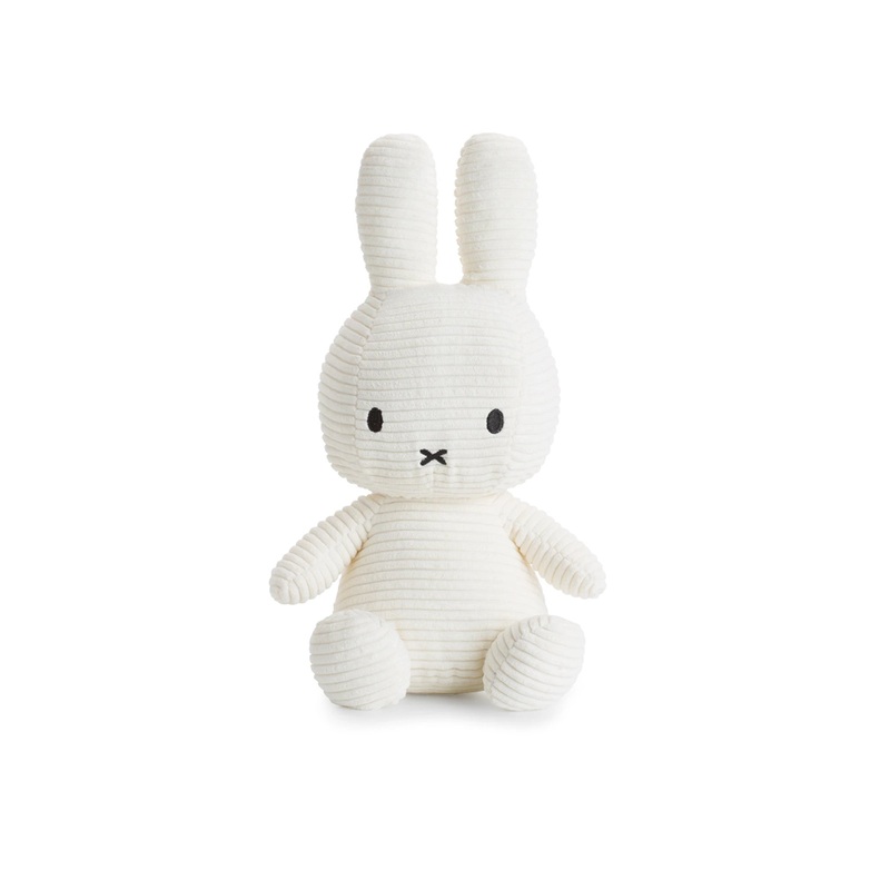 Miffy Sitting Corduroy Offwhite 33cm