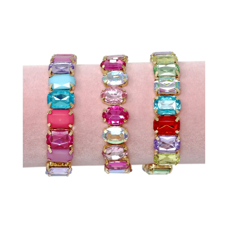 Pink Poppy Romantics Bejeweled Bracelet - Assorted