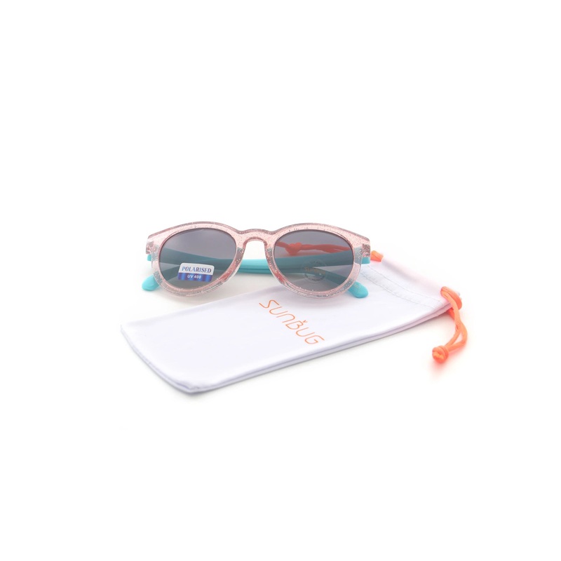 Sunbug Sparkle Pink Phantos Polarised Sunglasses