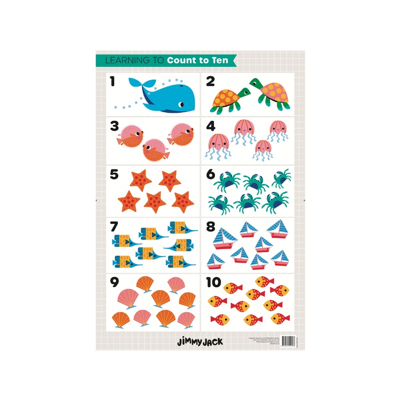 Jimmy Jack Count to Ten Poster