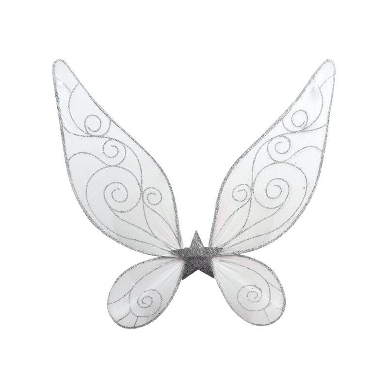 Pink Poppy Christmas Glimmer Angel Wings