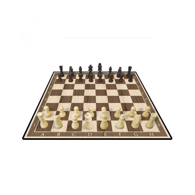 Ambassador Kasparov Wood Chess Set