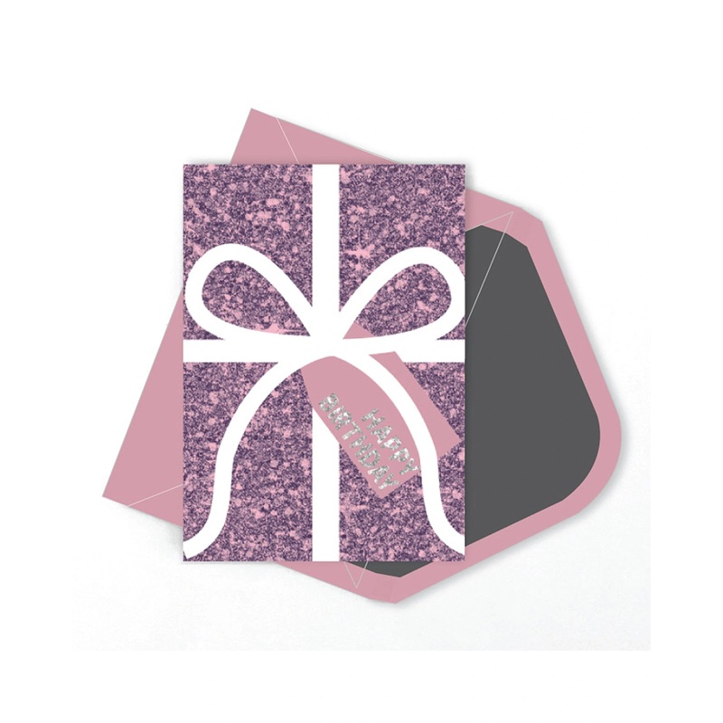Candle Bark All Tied Up Bday Card