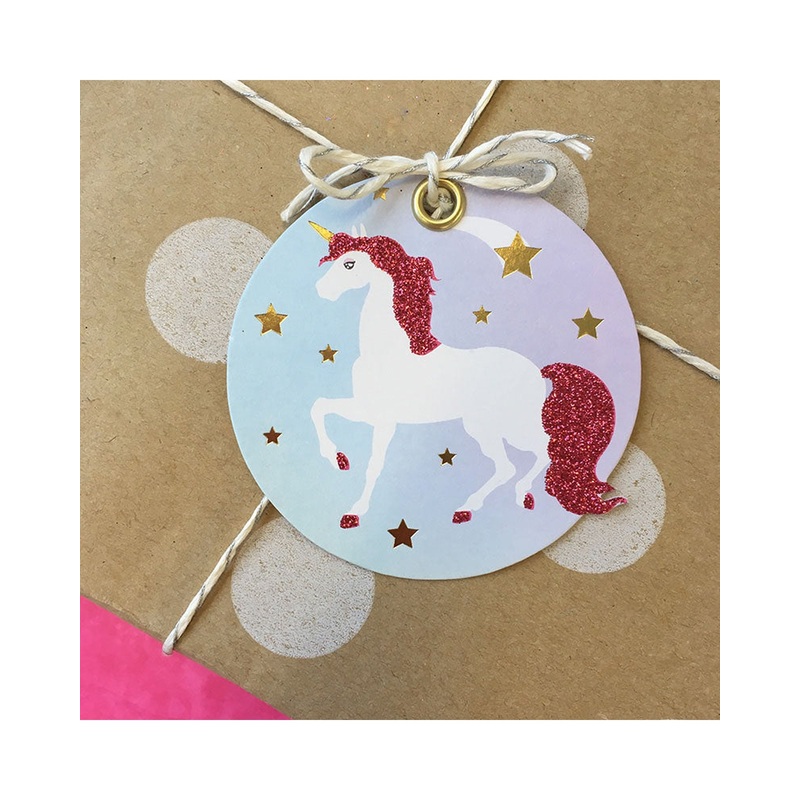 Candlebark Starry Unicorn Tag
