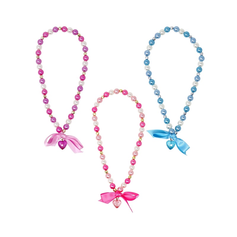 Pink Poppy Sparkle Princess Necklace - Assorted