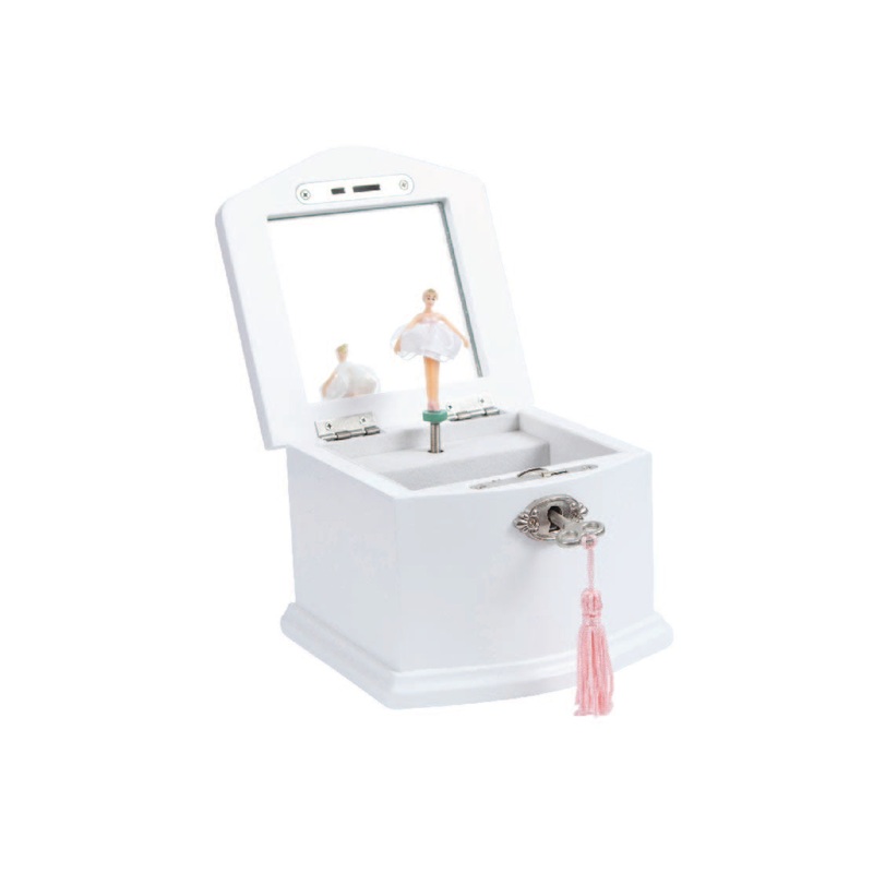 Saint Germaine Elsa Deluxe Jewellery Box Small White
